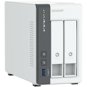 Qnap NAS TS-216G 2-bay ARM 4C 2.0GHz, 4GB память, 1 x GbE, 1 x 2.5GbE, 1 x USB3.2, 2 x USB2.0 (TS-216G)