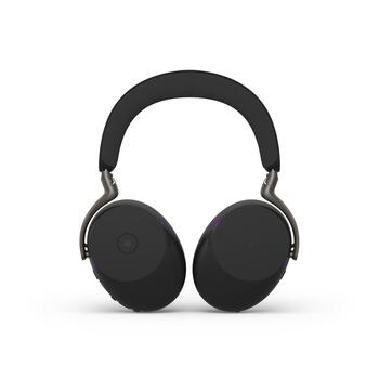 Jabra гарнитура Evolve3 85 MS Link390a 38599-999-999, Bluetooth 5.3, 20-20000 Hz, 35 Ω, 108.5 dB, 6 микрофонов, 30 м, 120 ч, 55 ч (38599-999-999)