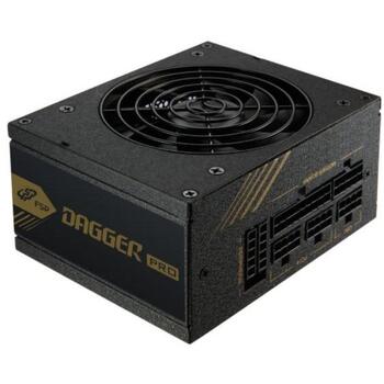 Fsp Barošanas bloks DAGGER PRO 650, 650 W, AC 100-240 V, 80 PLUS Gold, 92 mm ventilators, modulāra kabeļu pārvaldība (DAGGER PRO 650)