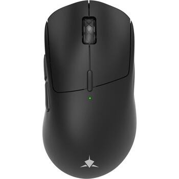 White Shark игровая мышь TOR WGM-5024 TOR-B, черная, 6200-12000 DPI, 1000 Hz, 6 кнопок, 300 mAh, 1.5 м, USB-C, BT 5.1, 2.4 GHz (TOR-B)