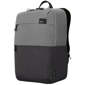 Targus Sagano ceļojumu mugursoma TBB634GL, 39,6 cm, 22 L, melna pelēka, SafePort Sling, RFID kabata, lietus pārsegs (TBB634GL)