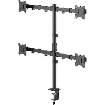 Sbox Крепление для монитора LCD-352/4-3, 4x10кг, 17''-32'', VESA 75x75/100x100, наклон +45°/-45°, поворот +90°/-90° (LCD-352/4-3)