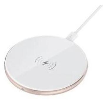Devia bezvadu lādētājs 120EA2320002, 10W, USB, Qi saderīgs, balts (120EA2320002)