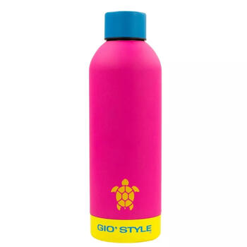 Gio`Style Pudele Fluo 114403040, 0,75L, nerūsējošs tērauds, Ø7,2x23cm, BPA nesatur (114403040)