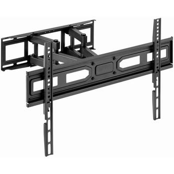Gembird televizora stiprinājums WM-80ST-03, atbalsta 37-80 collu, VESA 600 x 400 mm, 120° pagrieziens, 18° slīpums (WM-80ST-03)