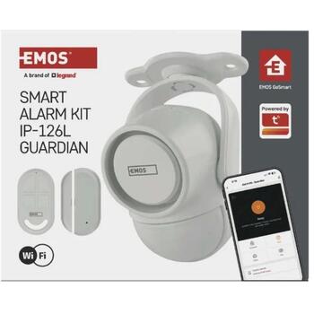 Emos сигнализация сигнал H5030, 6× датчиков дверей/окон, Wi-Fi, 110°, 8м, 125дБ, 5В DC USB, 2.4GHz (H5030)