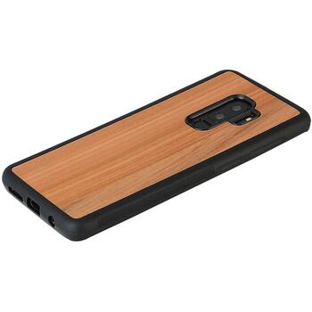 Man&Wood Чехол для смартфона M6118B, 6.2, натуральное дерево, поликарбонат, совместим с Samsung Galaxy S9 Plus (M6118B)