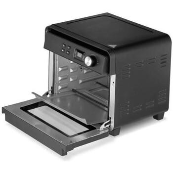 Caso karstā gaisa friteris 03000, 1700 W, 22 L, melns, 12 programmas, regulējams taimeris 1-120 min (03000)