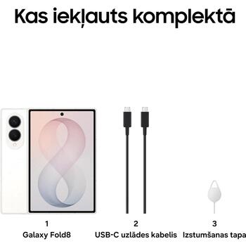 Samsung Galaxy Z Fold8 смартфон SM-F971BZWBEUE, 12GB/256GB, 7.6
