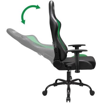 Subsonic Игровое кресло SA5609-H2, 14.5кг, 53см, 123-133см, 125кг, Регулируемая высота, Регулируемые углы наклона спинки (SA5609-H2)
