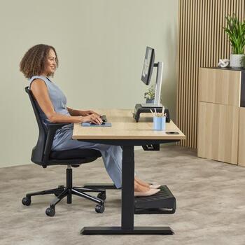 Fellowes Breyta kompakta klaviatūras (TKL) plaukstas balsts 100142572, 60mm, 320mm, 17.5mm, antibakteriāls, silikons, jūras (100142572)