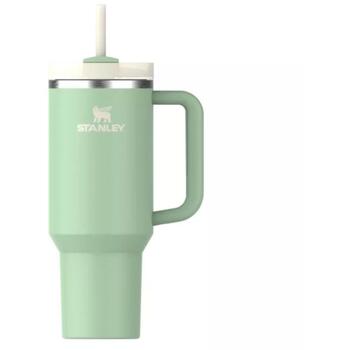 Stanley Термокружка 2813230063 1,18L, сохраняет тепло до 7ч, холод до 11ч, холод с льдом до 2д, зеленая, крышка FlowState (2813230063)