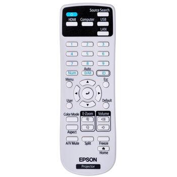 Epson проектор EB-W49 V11H983040, 3800 ANSI люмен, WXGA (1280x800), 3LCD, белый, 1 лампа, 2 HDMI, 1 USB 2.0 (V11H983040)