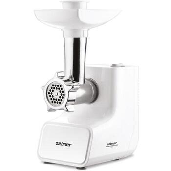 Zelmer ZMM3512B мясорубка, 70505756P, 1500 Вт, 2 диска, 2 насадки, 1 скорость, 2 кг/мин, реверс, корпус металл/технополимер (70505756P)