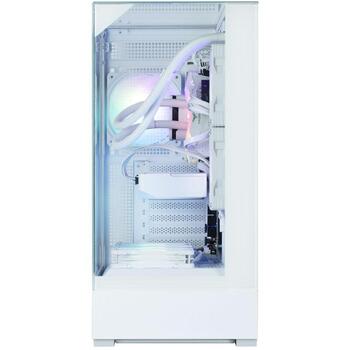 Zalman P40 PRISM WHITE корпус, Midi Tower, 1x120mm ARGB вентилятор, 3x2.5