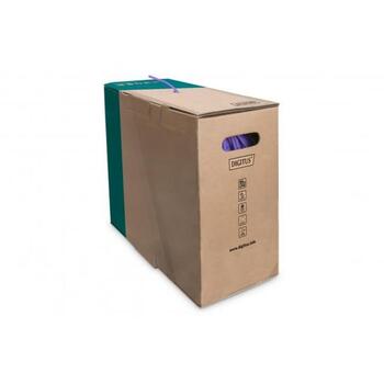 Digitus Установочный кабель CAT 6 F-UTP DK-1623-VH-1, 100м, 8 проводов, медный проводник, низкая плотность дыма (DK-1623-VH-1)