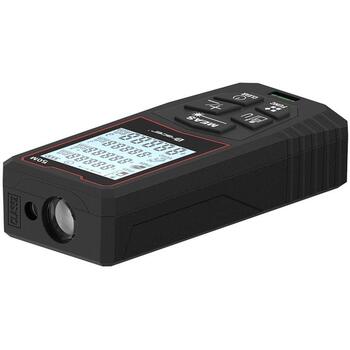 Tracer Лазерный дальномер TRANRZ47683, 0.05-50m, ±2mm, 50 измерений, расчет расстояния/объема/периметра/площади (TRANRZ47683)