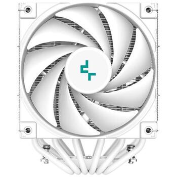 Deepcool procesora dzesētājs AK620 DIGITAL WH R-AK620-WHADMN-G, 68.99 cfm, 2 ventilatori, PWM atbalsts, 6 siltuma caurules (R-AK620-WHADMN-G)