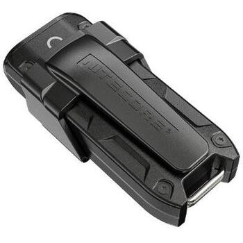 Nitecore TIPSEBLACK, Rokas lukturis, 700 lm, 2 x OSRAM P8, 2100 cd, 90 m, IP54, 500 mAh, 50 h, USB, melns (TIPSEBLACK)