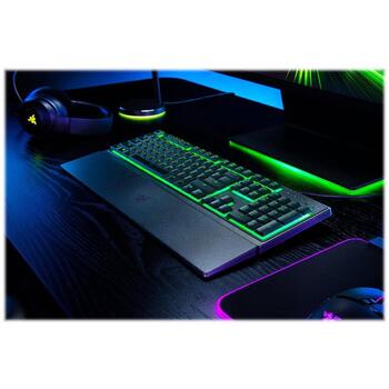 Razer Ornata V3 X RZ03-04470600-R3N1, USB, RGB, 1000 Hz, klaviatūra, melna (RZ03-04470600-R3N1)