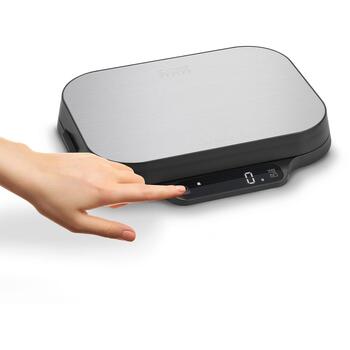Caso кухонные весы KitchenDuo 03291, 15кг, 1г, LED дисплей, нержавеющая сталь, сенсорный переключатель (03291)