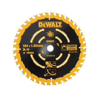 Zāģripa EXTREME 184mmx40zx16mm DT10303-QZ DEWALT (DT10303-QZ)