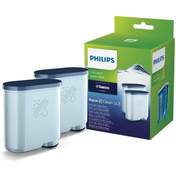 Philips Аксессуары для кофемашин CA6903/22 Фильтр для воды, 2 шт., Пластик, 70% перерабатываемая упаковка (CA6903/22)