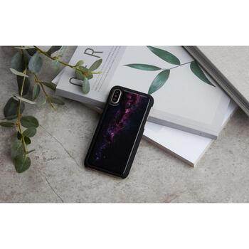 iKins iPhone XS/X vāciņš K1696J, 73x144x11mm, 20g, polikarbonāts, melns, putekļu drošs (K1696J)