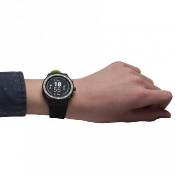 Denver Умные часы SW-500 116111100010, 1,3 дюйма IPS, GPS, 350 мАч, IP66, Bluetooth 4.0, отслеживание активности (116111100010)