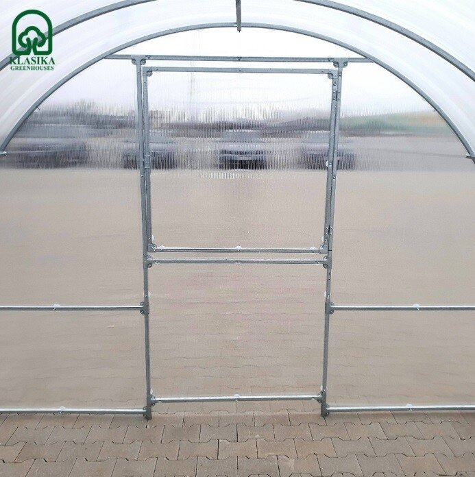Siltumnīca KLASIKA EASY 3x6m (18m2) ar 4mm polikarbonāta pārklājumu 4779037492619 (4779037492619)