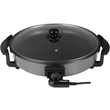 Tristar Multifunkcionāla grila panna PZ-2963, 230 V, 30 cm, 1500 W, fiksēta rokturis, melna (PZ-2963)