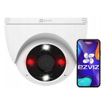 Ezviz H4 CS-H4-3WKFL-2.8mm, 3МП, 2K, IP67, MicroSD до 512ГБ, ночное видение 30м, двусторонняя связь, ИИ (CS-H4-3WKFL-2.8mm)