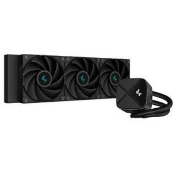 Deepcool Dzesētājs procesoram LS720S ZERO DARK R-LS720-BKNNMM-G-1, 85.85 cfm, 500-2250 rpm, 3 ventilatori (R-LS720-BKNNMM-G-1)