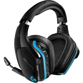 Logitech Austiņas G935/981-000744 50 mm, 20 - 20000 Hz, 20 m, 6 mm mikrofons, RGB apgaismojums, DTS 7.1, bezvadu (981-000744)