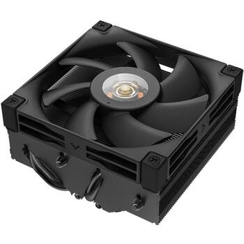 Deepcool AN400 BK procesora dzesētājs R-AN400-BKWNMN-G, 92 mm ventilators, 500-2950 apgr./min, 31.18 cfm, 23.2 dBA, 4 kontaktu PWM (R-AN400-BKWNMN-G)