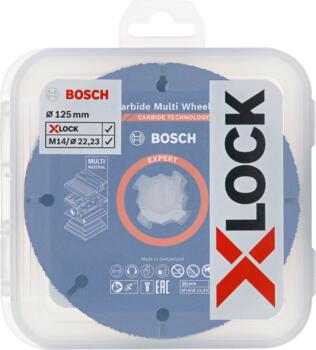 X-LOCK Starter Kit 125 mm komplekts, Mazām leņķa slīpmašīnām PRO CUTTING AND GRINDING SET, 2608619374, BOSCH (2608619374)