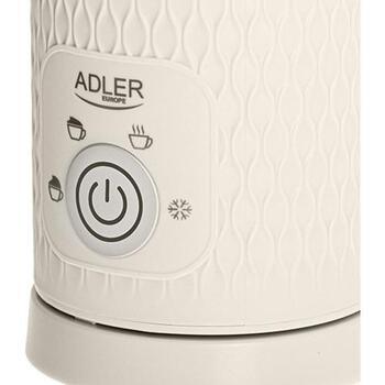 Adler piena putotājs/sildītājs AD 4495, 500 W, 130 ml putošanas jauda, 300 ml sildīšanas jauda, 4 funkcijas (AD 4495)