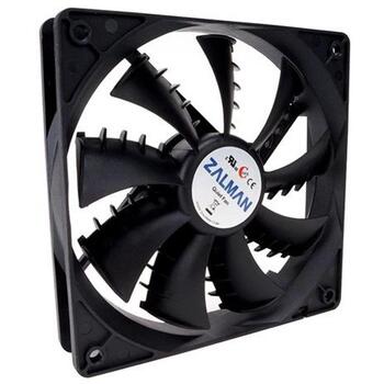 Zalman Вентилятор ZM-F3(SF) 120mm, 1200 RPM, 125 g, 12 V, 20 dB, 23 dB, 1 вентилятор, Черный (ZM-F3(SF))