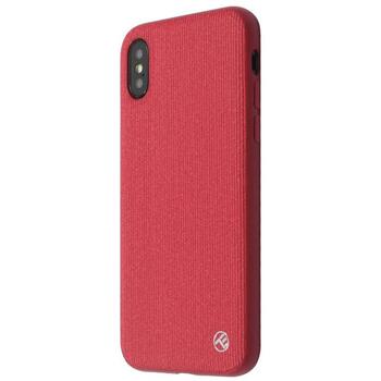Tellur Cover Pilot для iPhone X/XS TLL121104, красный, искусственная кожа, 14,7 см, защита от царапин и ударов (TLL121104)