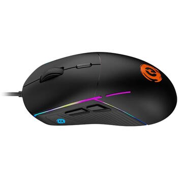 Vadu spēļu pele ar RGB apgaismojumu 6 līmeņu DPI līdz 7200 DPI 6 programmējamas pogas USB Shadder GM-321 Melna CND-SGM321 CANYON (CND-SGM321)