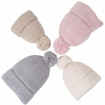 Lodger Hatter Folklore шапка из мериносовой шерсти HTM 103_6-12, 6-12M, 100% мериносовая шерсть, Tan, для девочек (HTM 103_6-12)