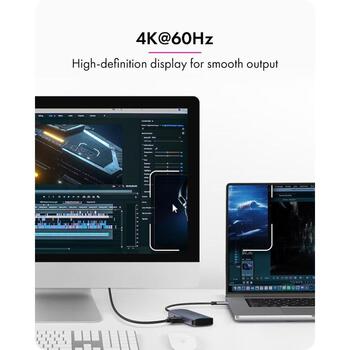 Raidsonic Spade Dock 4081 (Off-Screen Button) | IB-DK4081-SO (IB-DK4081-SO)