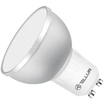 Tellur WiFi LED лампочка GU10 TLL331201, 5W, 2700K-6500K, 460lm, 180°, 2.4GHz, CRI Ra>80 (TLL331201)