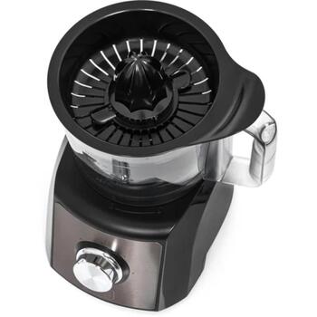 Black Decker Кухонный комбайн ES9250050B, 1200W, 1.5L, 2 скорости, 8 аксессуаров, нержавеющая сталь (ES9250050B)