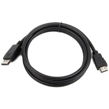 Gembird Видео кабель адаптер CC-DP-HDMI-3M, 3 м, DisplayPort мужской, HDMI Тип A мужской, RoHS (CC-DP-HDMI-3M)