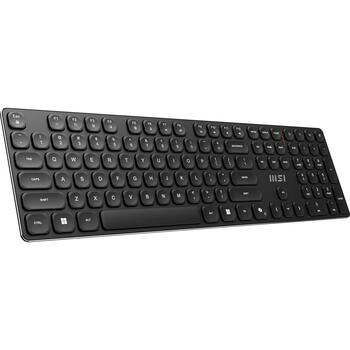 Msi FORGE K210 W COMBO US, 2x, 1600DPI, 120h akumulatora darbības laiks, 30h pele, 6 pogas, USB (FORGE K210 W COMBO US)