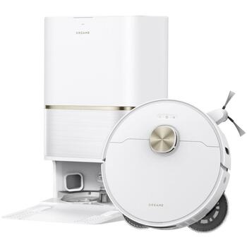 Dreame Робот-пылесос L50 Ultra RLL51SE-WHITE, 28000 Па, 5200 мАч, 3,2 л, 250 мл, 4,5 л / 4,0 л, 1 боковая щетка, Wi-Fi, белый (RLL51SE-WHITE)