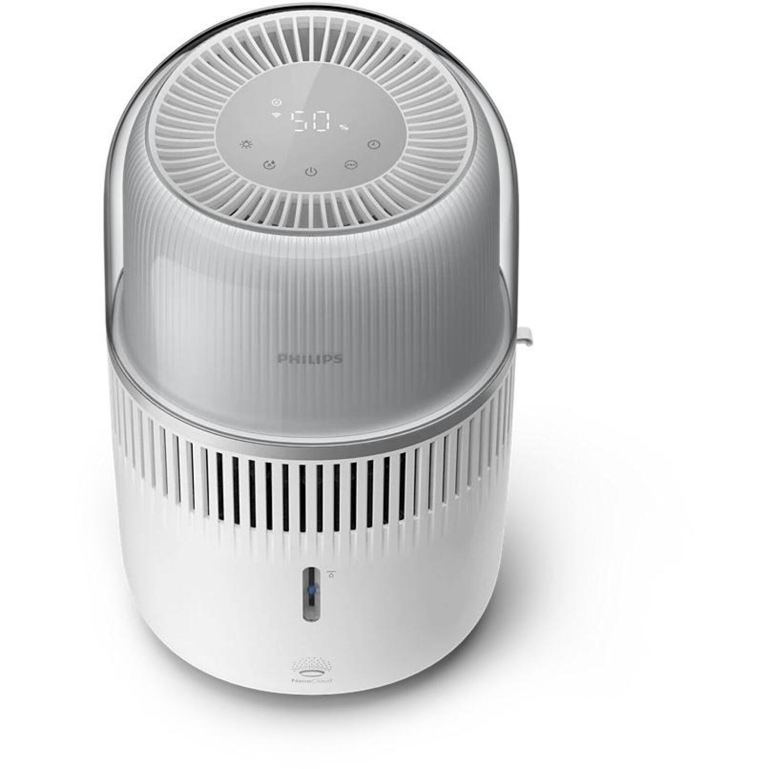Philips Gaisa mitrinātājs HU5710/00 5000 Series, 4.5 L, līdz 56 m², NanoCloud tehnoloģija, 400 ml/h, balts (HU5710/00)