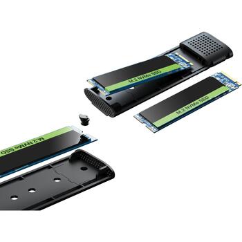 Sandberg Корпус M.2+NVMe SSD 136-39, 1.8