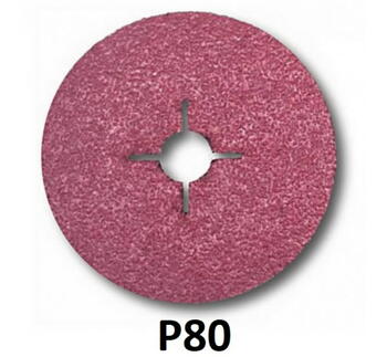 Волокнистый диск для металла 125mm P80+, 3M, A27628, 125mm (A27628)